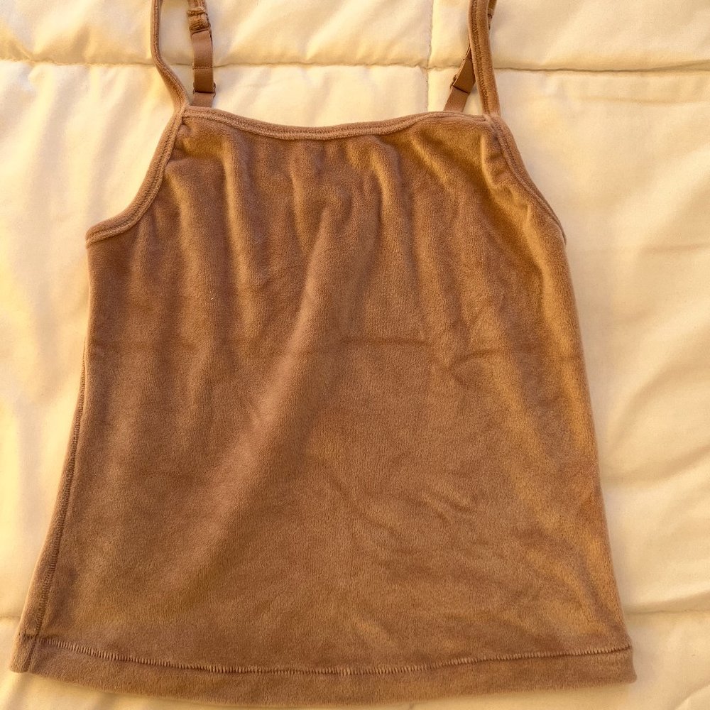 (RESERVED FOR @AMYAKC) Skims Velour Cami Top in Dusk